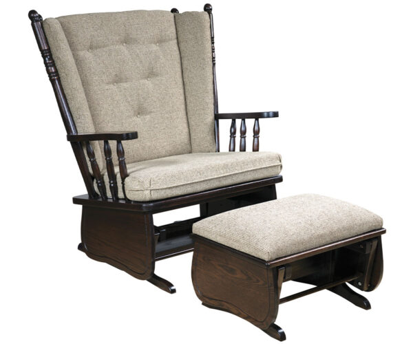 4-Post Highback Chair & Half Glider