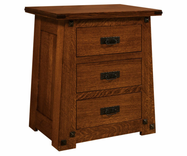 Encada 3 Drawer Nightstand