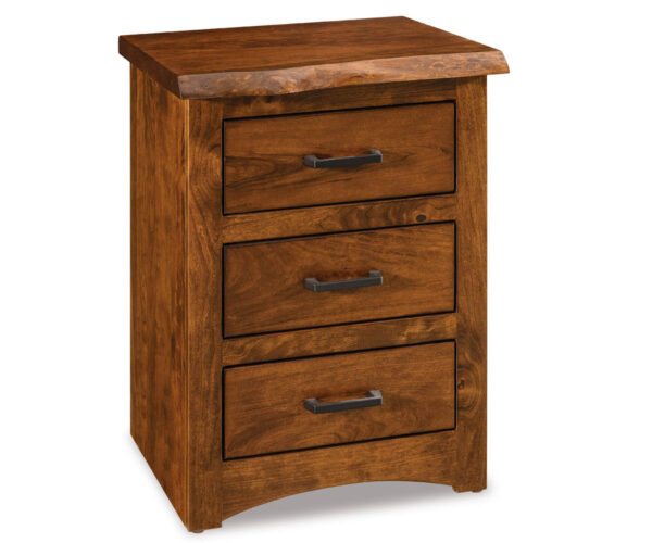 Live Wood 3 Drawer Nightstand