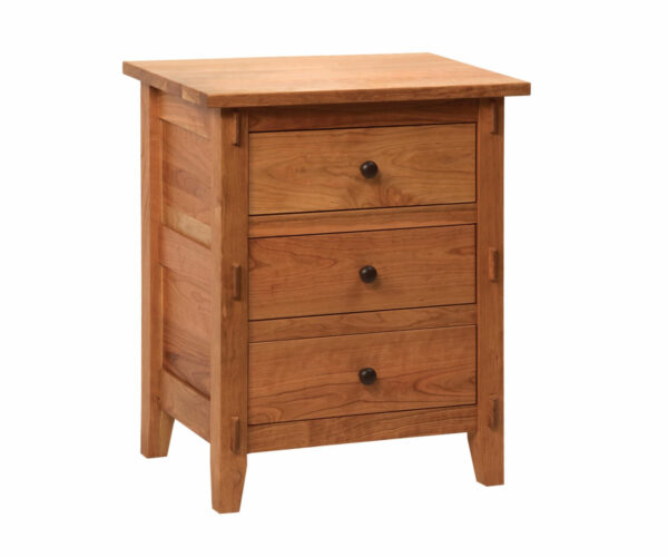 Bungalow 3 Drawer Nightstand