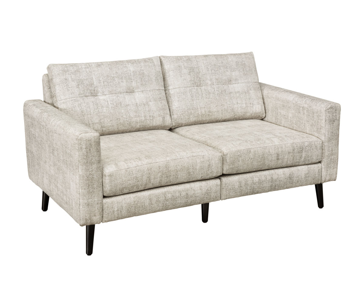 Serene Love Seat Flat Arm