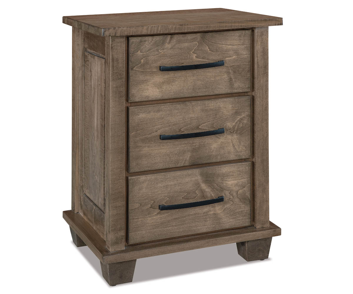 Monarch 3 Drawer Nightstand - 22½"W