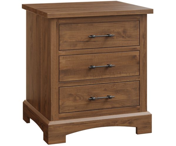 Yorkshire 3 Drawer Nightstand