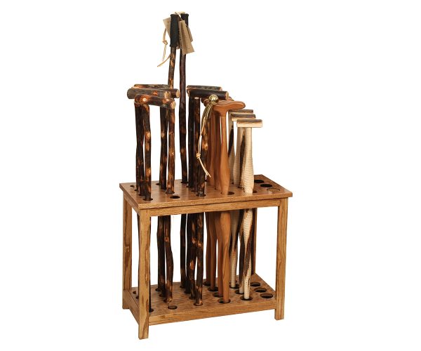 Cane Display Rack