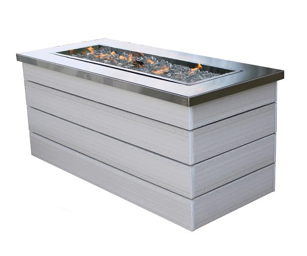 Silver Bay Firepit - 51½"W