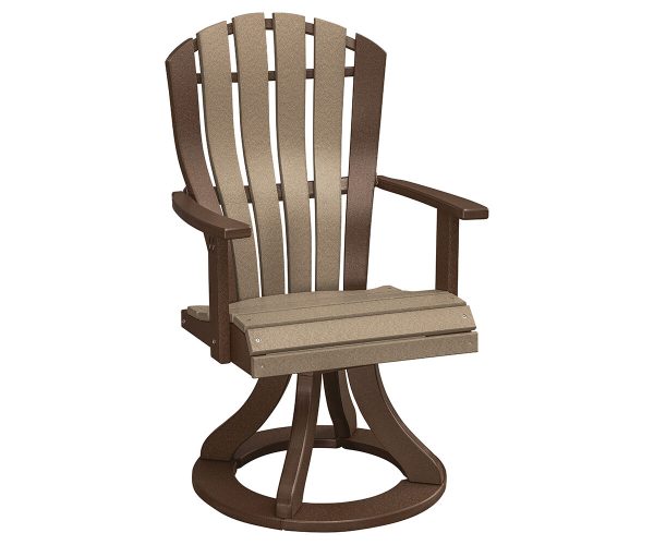 Bentback Swivel Dining Chair