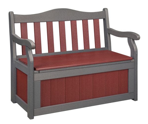 4’ Garden Bench With Storage