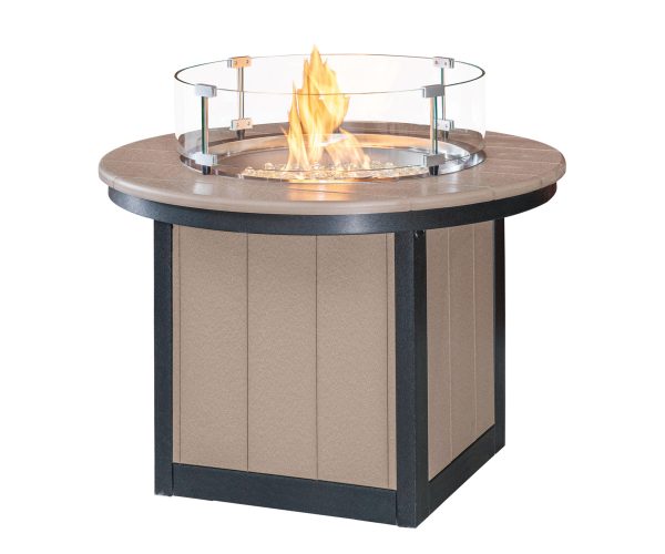 Round Conversation Firepit Table