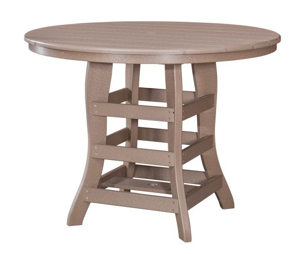 48" Round Counter Table - Counter Height