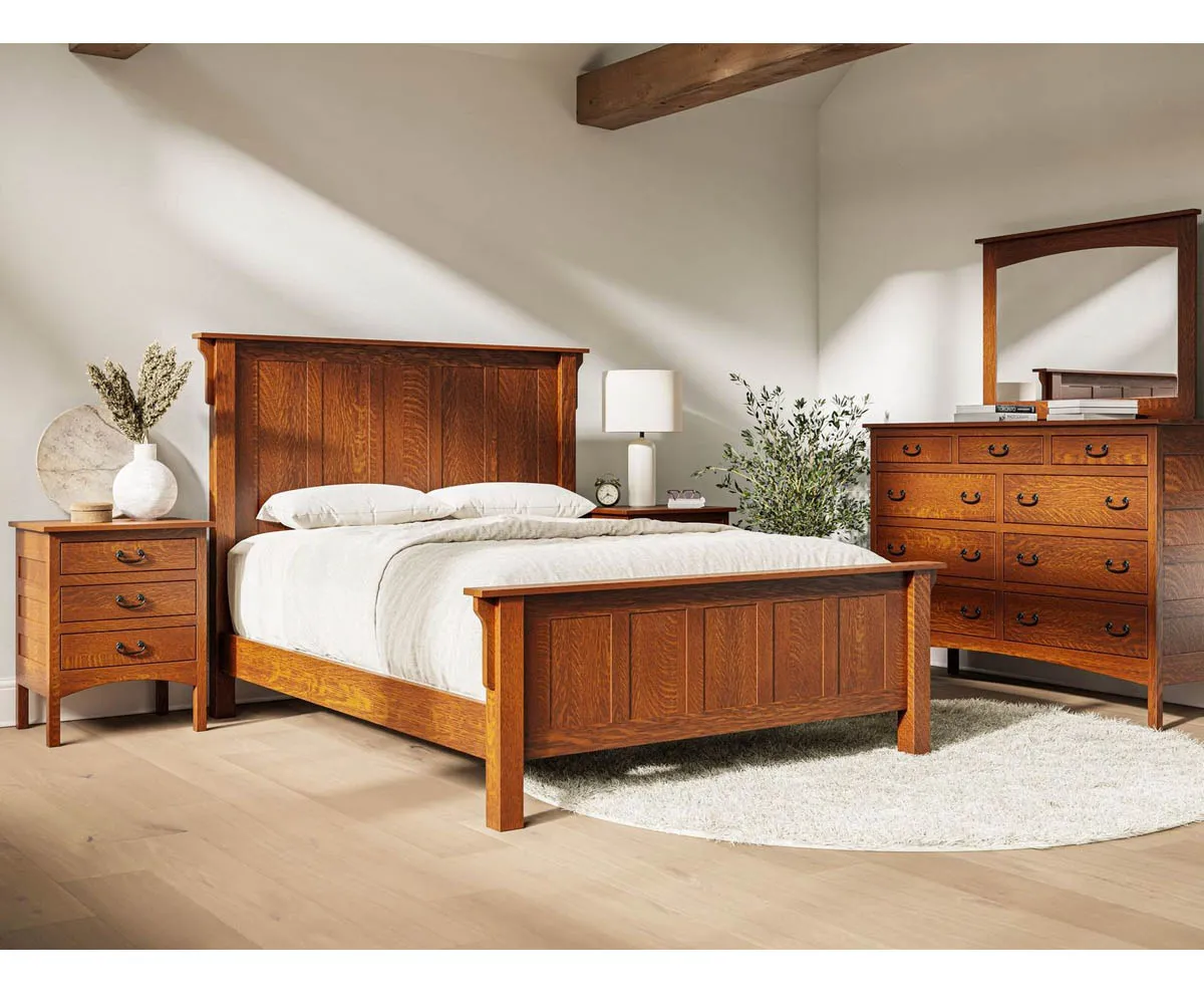 Granny Mission Bed With Low Footboard - Image 2