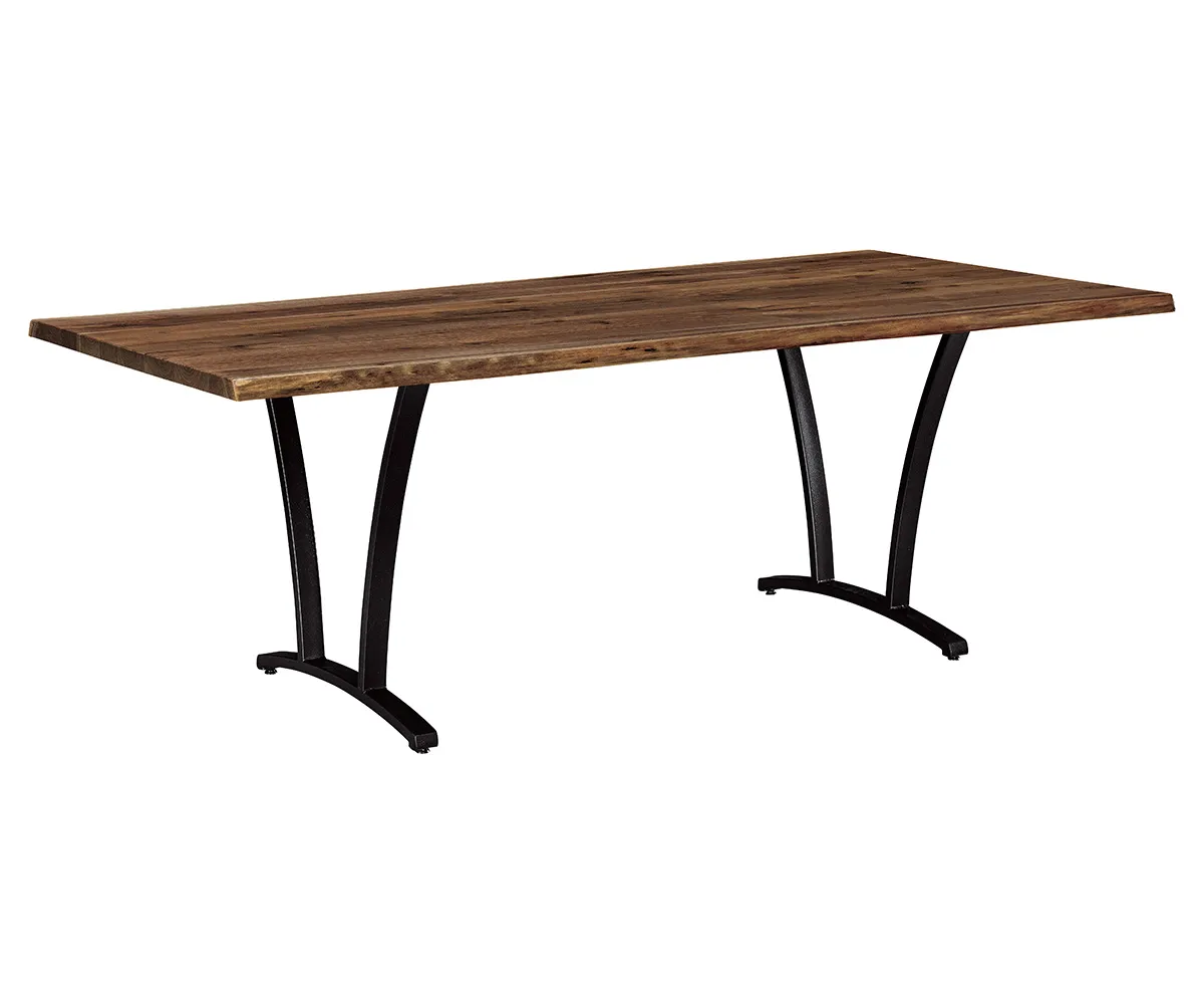 Live Edge Table with Pagosa Base