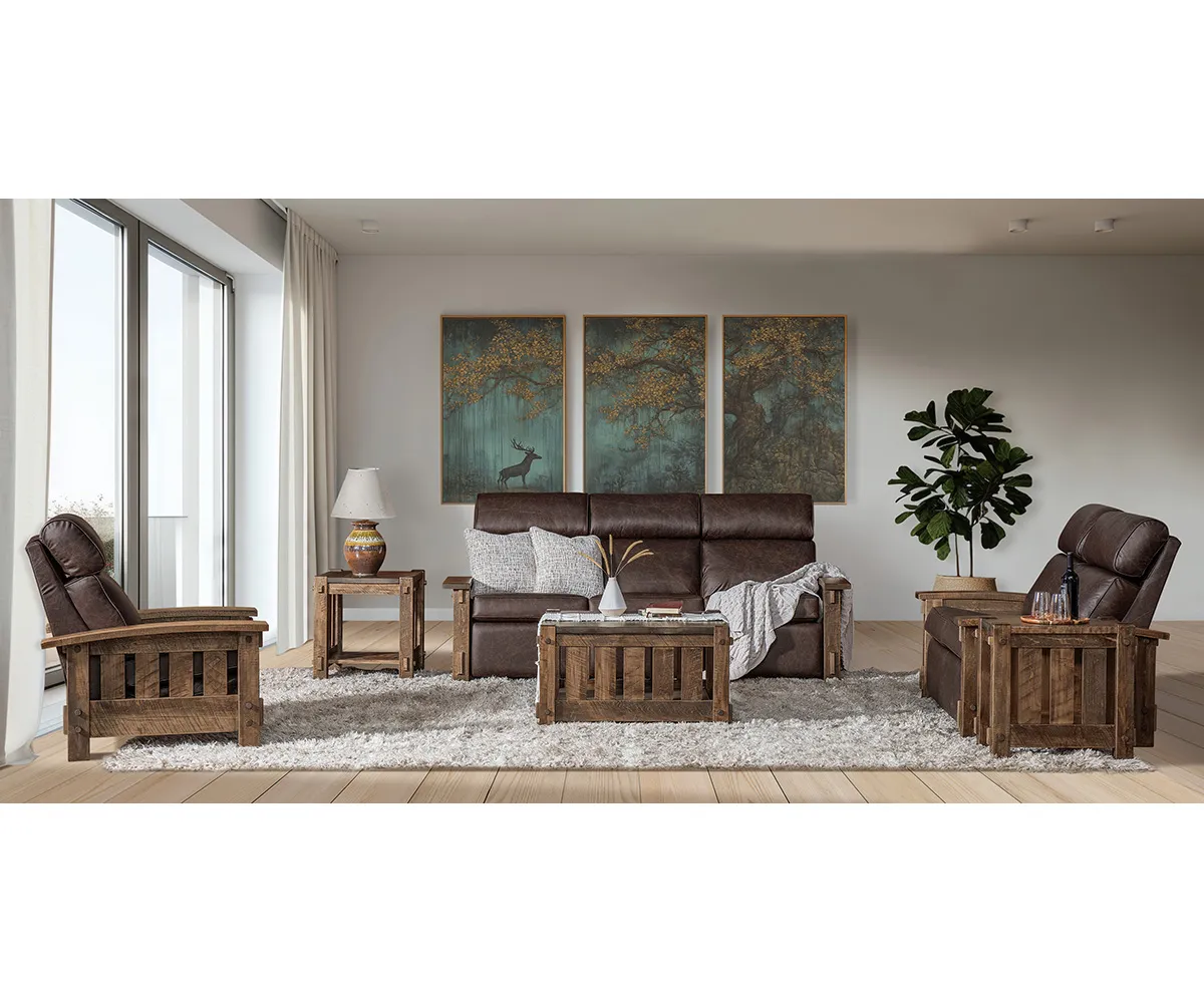 Houston Stockton Wall Hugger Sofa Recliner - Image 5